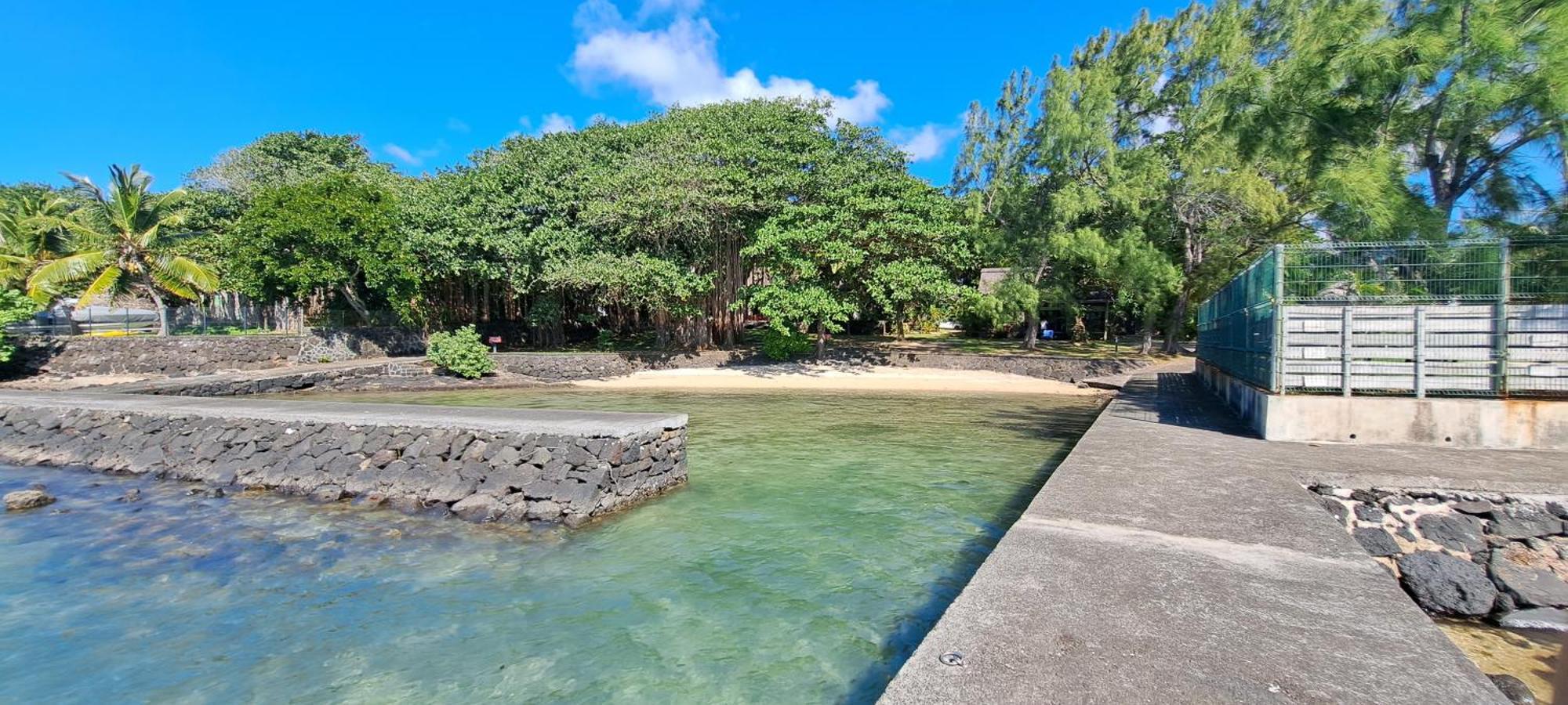 Clair de Lune - Private 2 Bedrooms Beachfront Villa Trou d'Eau Douce Buitenkant foto
