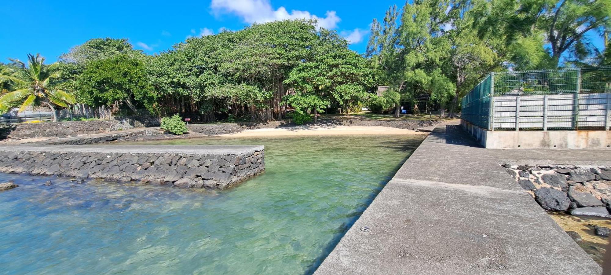 Clair de Lune - Private 2 Bedrooms Beachfront Villa Trou d'Eau Douce Buitenkant foto