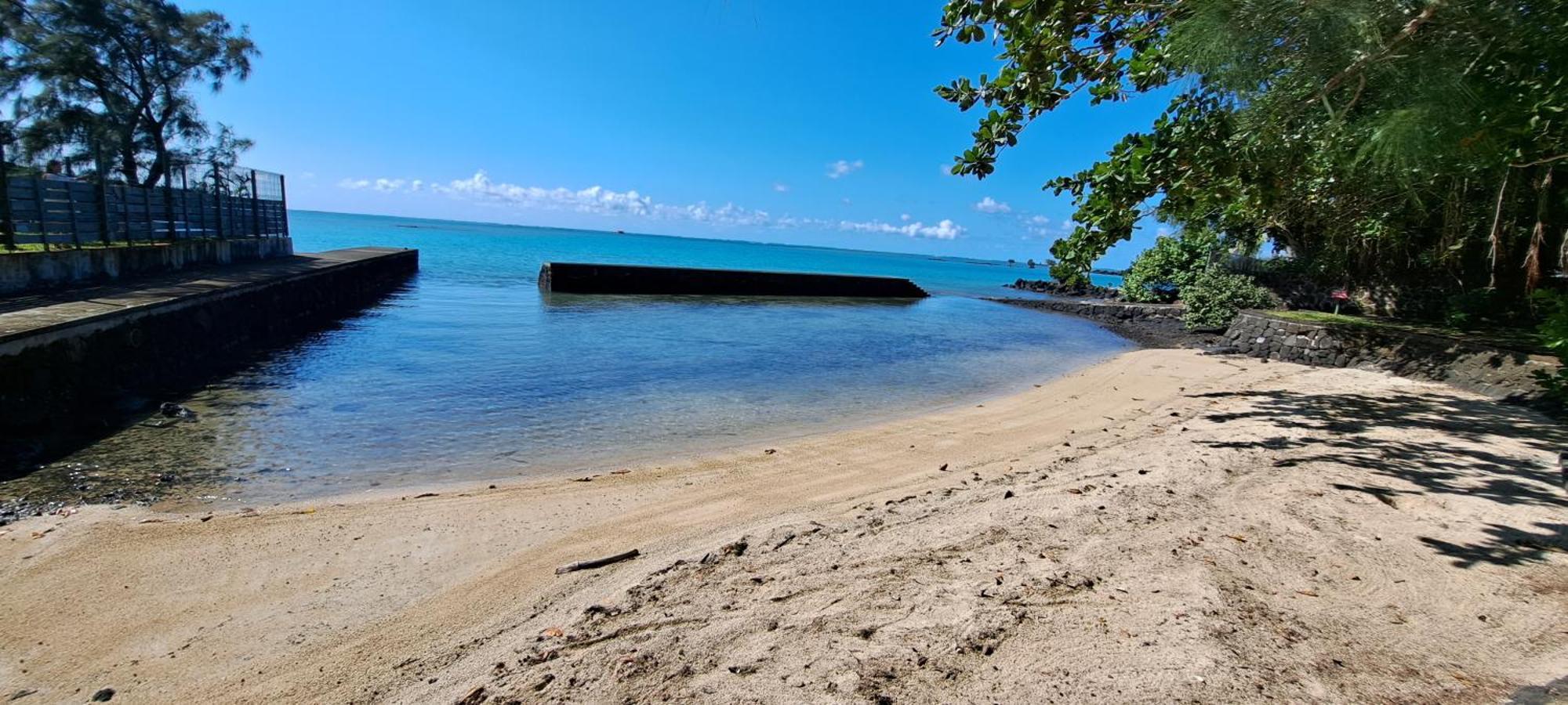 Clair de Lune - Private 2 Bedrooms Beachfront Villa Trou d'Eau Douce Buitenkant foto