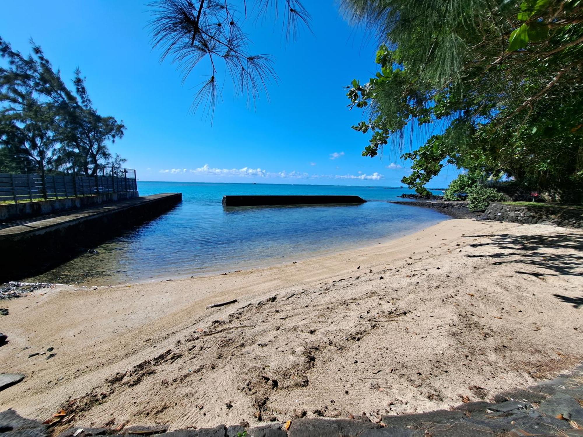 Clair de Lune - Private 2 Bedrooms Beachfront Villa Trou d'Eau Douce Buitenkant foto