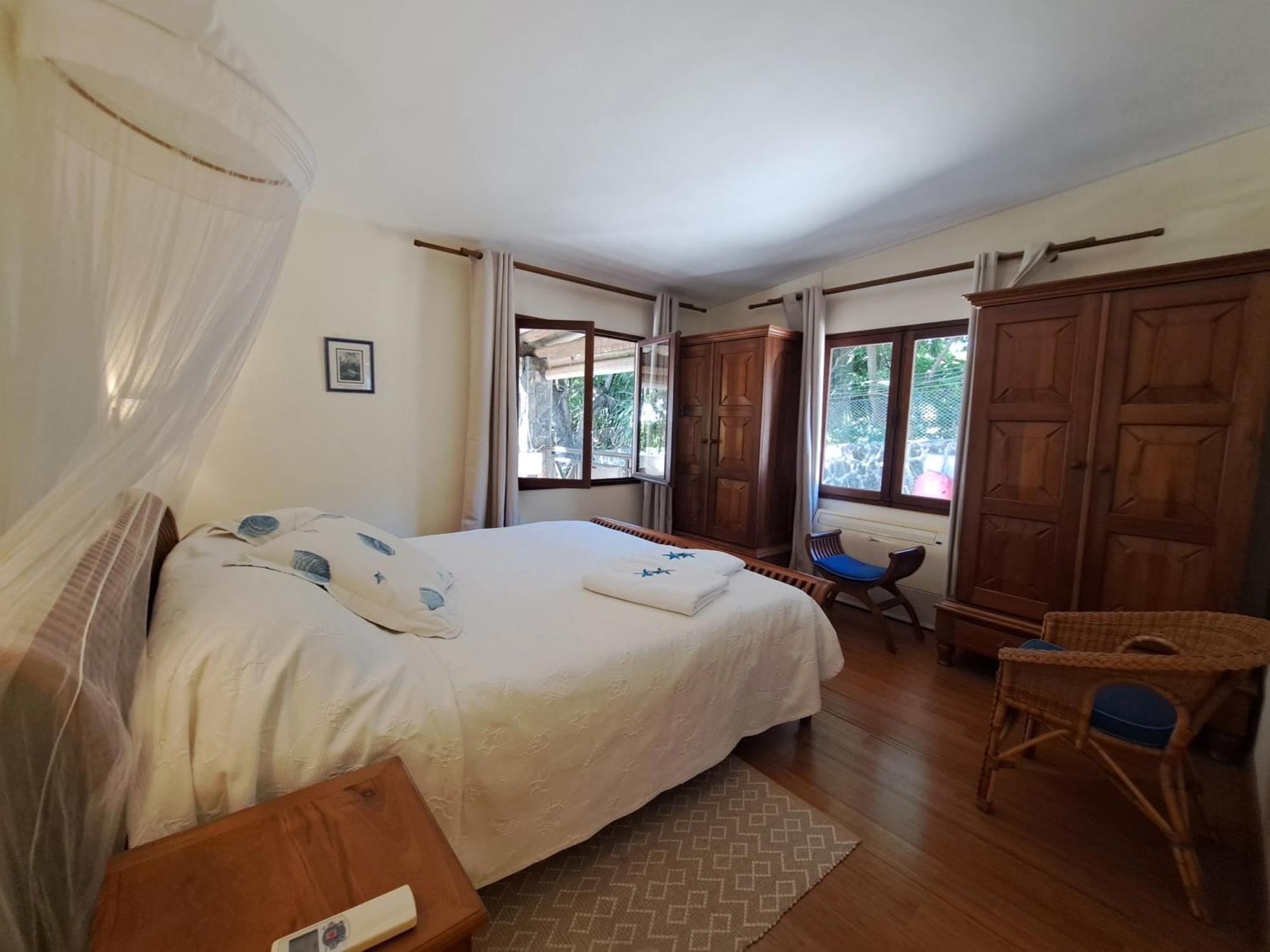 Clair de Lune - Private 2 Bedrooms Beachfront Villa Trou d'Eau Douce Buitenkant foto