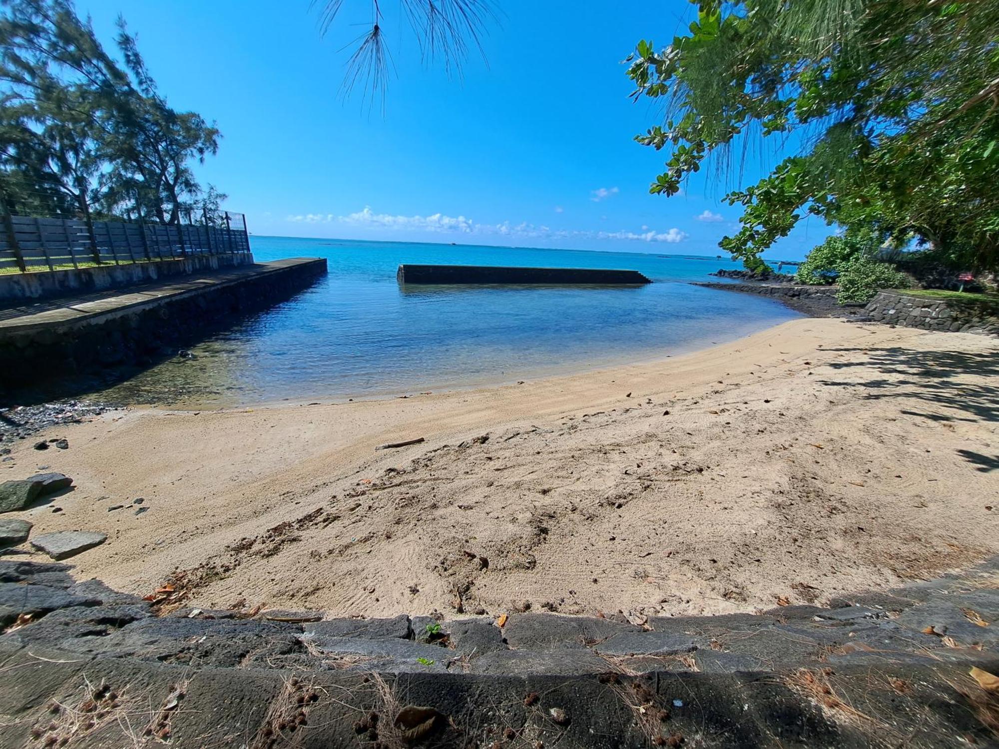 Clair de Lune - Private 2 Bedrooms Beachfront Villa Trou d'Eau Douce Buitenkant foto